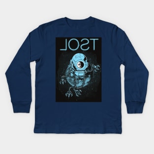 Be lost in space!  For B-movie sci-fi lovers and fans of space adventure. Kids Long Sleeve T-Shirt